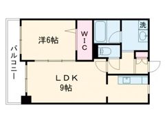 NiceマンションST九品寺の間取り画像