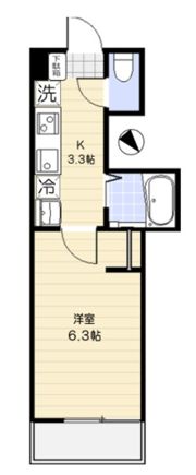 エクセラン松戸Ⅲの間取り画像