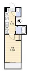エクセラン松戸Ⅲの間取り画像