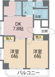 カーサ汐見の間取り画像