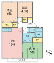 プレジオⅡの間取り画像