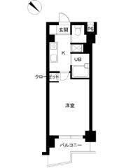 スカイコート文京白山の間取り画像