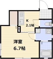 ラフィーネ若宮の間取り画像