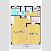 ベルージュの間取り画像