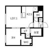 Noble Vista 知事公館(ノーブルビスタ 知事公館)の間取り画像