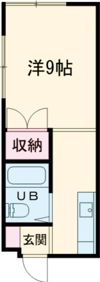 コーポカプチーノB棟の間取り画像