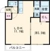 フェバリット千歳末広の間取り画像