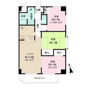 パーシモンヒルズ桜本町の間取り画像