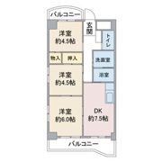 エスポワール長久手の間取り画像