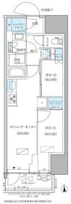 パークアクシス品川天王洲アイルの間取り画像
