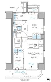 パークアクシス住吉ガーデンスクエアの間取り画像