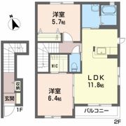 シャーメゾン ソレイユの間取り画像