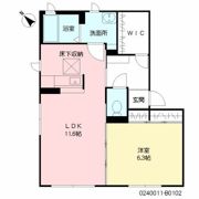 ヴィラ・パルコ B棟の間取り画像