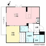 シャーメゾン三川の間取り画像