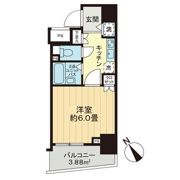 スカイコートヌーベル池袋の間取り画像