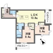 シャーメゾン港南台の間取り画像