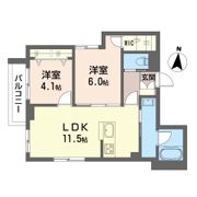 ラビアンローズの間取り画像