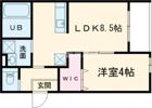パロス大観町アルデア(パロスタイカンチョウアルの間取り画像