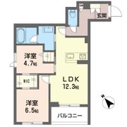 アイル ルィーズの間取り画像