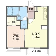 クレスト大和 Bの間取り画像
