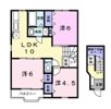 エクレール平塚Ⅲの間取り画像