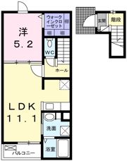 ルミナ手柄Ⅱの間取り画像