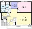 エレガントリヴの間取り画像