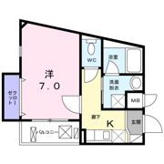 大山Place（プレイス）の間取り画像
