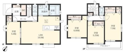 Sumai－toさいたま市西区佐知川01の間取り画像