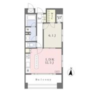 カスタリア住吉Ⅱの間取り画像