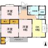 久留米四丁目貸家 東棟の間取り画像