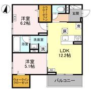 U-TORISIA簗瀬の間取り画像