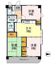 サニーヒルズKの間取り画像