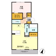 セイチ上近江 Bの間取り画像