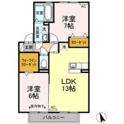 Sunny Terrace Ⅰの間取り画像
