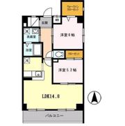 ボナール江坂の間取り画像