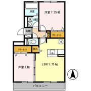リザイア A棟の間取り画像