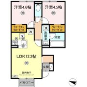 (仮称)D-ROOM山代町の間取り画像