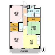 アメニティ三原の間取り画像