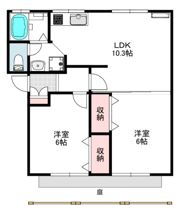 フローレス93 A棟の間取り画像