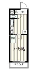 ルピナス8の間取り画像