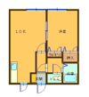 パープルハイツの間取り画像