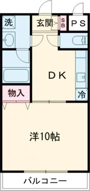 KAISHOⅢの間取り画像