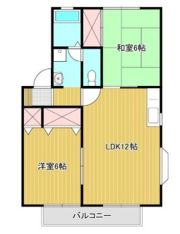 ヴィラ・サザンクロス Gの間取り画像