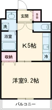 エイブル3の間取り画像
