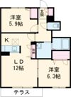 プロヌーブ小山の間取り画像
