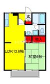 ユーサンパレスCの間取り画像