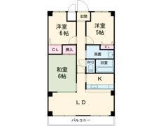 グランドパレスNS-2の間取り画像