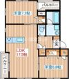 THE ROOMの間取り画像