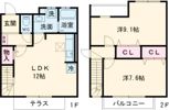 ライズハイツの間取り画像